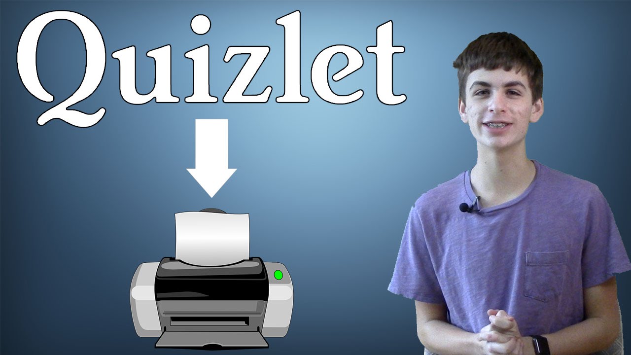 Can I Print My Quizlet Flashcards