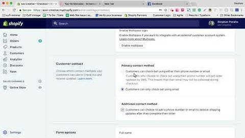 Setting Up Checkout Options | Shopify Tutorial