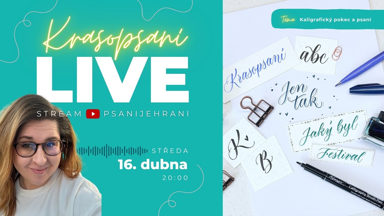Kaligrafický pokec & psaní