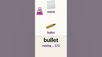 How to use the BULLET in Little Alchemy