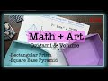 Math and Origami: Volume Calculation Quiz