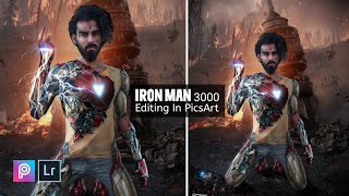 Iron Man 3000 Concept Photo Editing In PicsArt & Lightroom | Step By Step