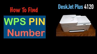 How To Find WPS PIN of Plus 4120 Printer ? - YouTube