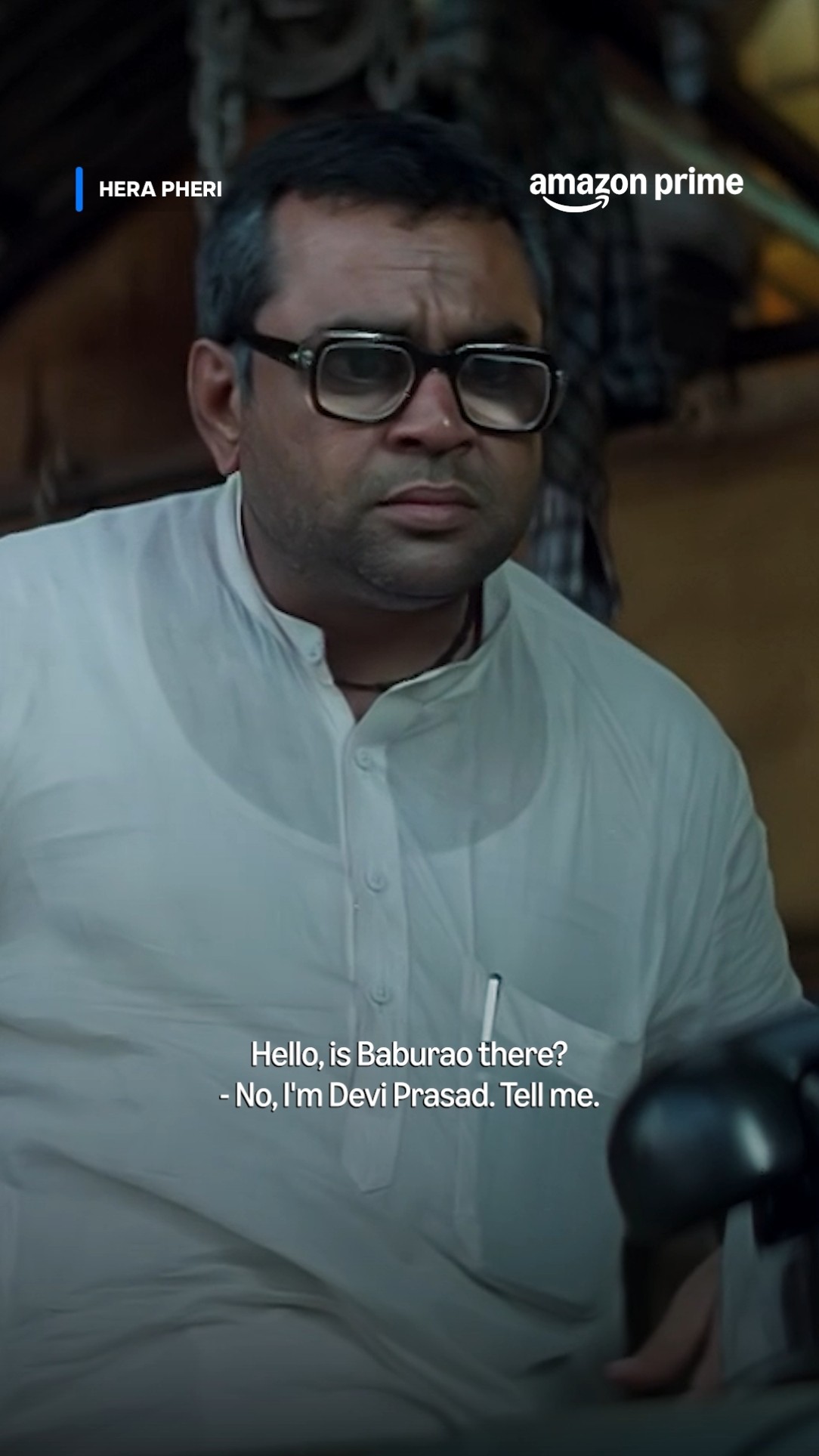 Baburao Ganpatrao Apte or Devi Prasad ? ft. Paresh Rawal | Hera Pheri | #primevideoindia