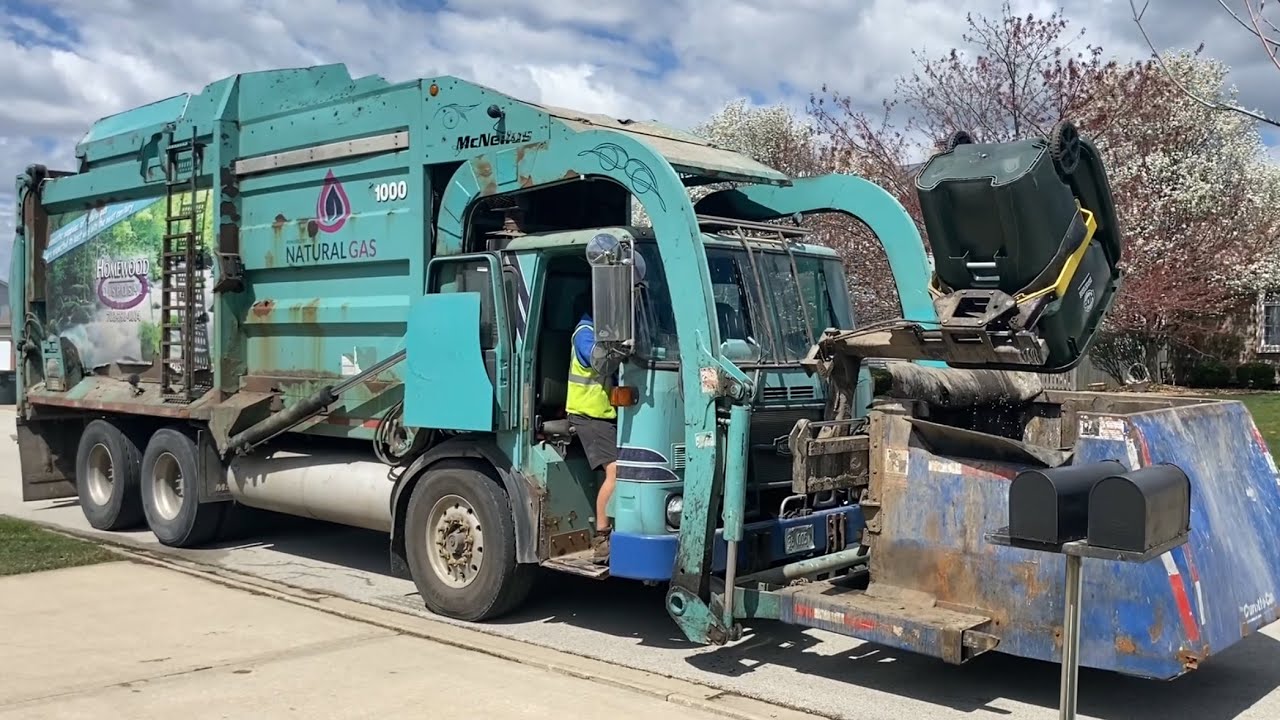 Homewood Disposal 1000 on Garbage cans YouTube