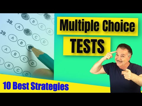 10 BEST STRATEGIES for MULTIPLE CHOICE TESTS!