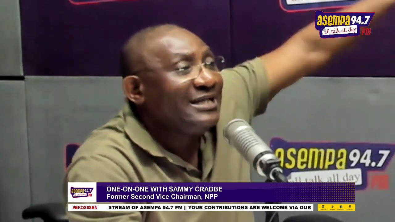 I will contest for the national chairmanship position of the NPP in the next election -Sammy Crabbe