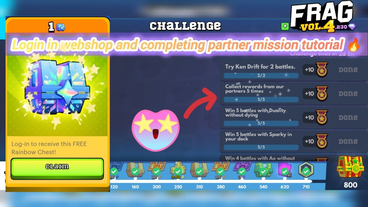 Login in Frag Webshop Tutorial 🔥- Frag Pro Shooter 🎯