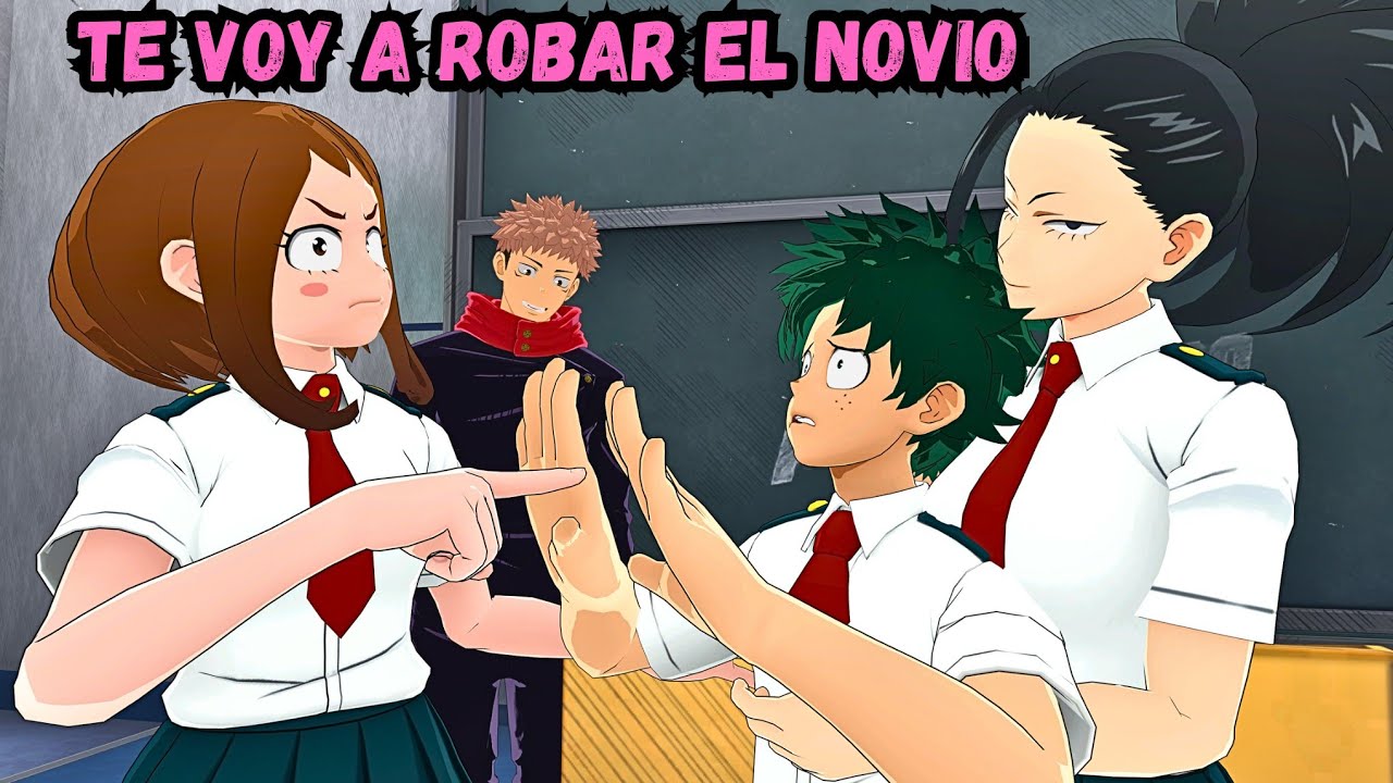 Momo vs Uraraka: la batalla por Midoriya 💋🔥