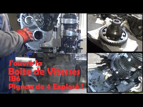 Dépose Boite de Vitesses explosée Fiesta ST X47R / Geabox failure, removal / IB6 Ford B6