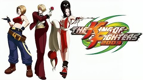 The King Of Fighters 2003 (Neo Geo) Playthrough - Women Fighters Team