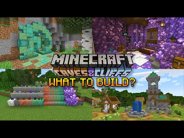 Caves & Cliffs Pt. 1 Community Builds