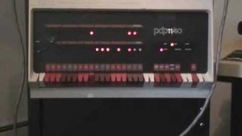 PDP 11/40 Test Program Toggled