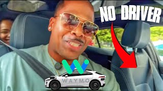 WAYMO Self-Driving Car EXPERIENCE😳🤖💥🚙#technology #car #waymo #travel 