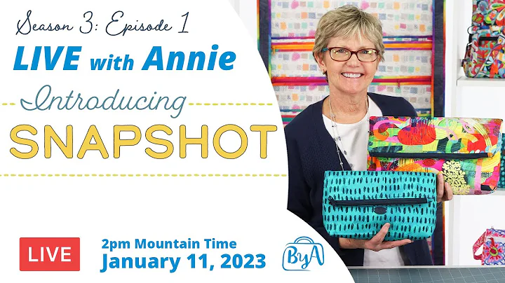 S3, Ep 1: Introducing Snapshot (LIVE with Annie)