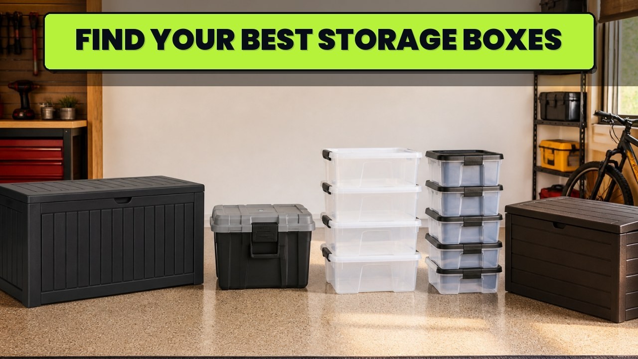 Best Weatherproof Storage Boxes Ranked in 2026