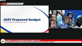 LIVE: Senate holds hearing on 2027 budget of TESDA | September 15, 2026