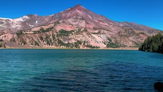 (4K UHD) HIKING HIGHLIGHTS - Green Lakes Shoreline! | Three Sisters Wilderness | Broken Top | Oregon