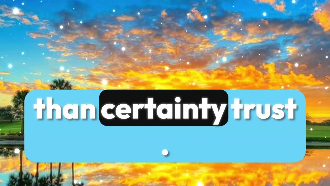 🌈"Jesus' Message About Fear and the Future: Why Worry Is Stealing Your Peace"