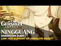 Genshin Impact Character Guide: Ningguang - Low Tier Support or Absolute Beast? Please Read Pinned!