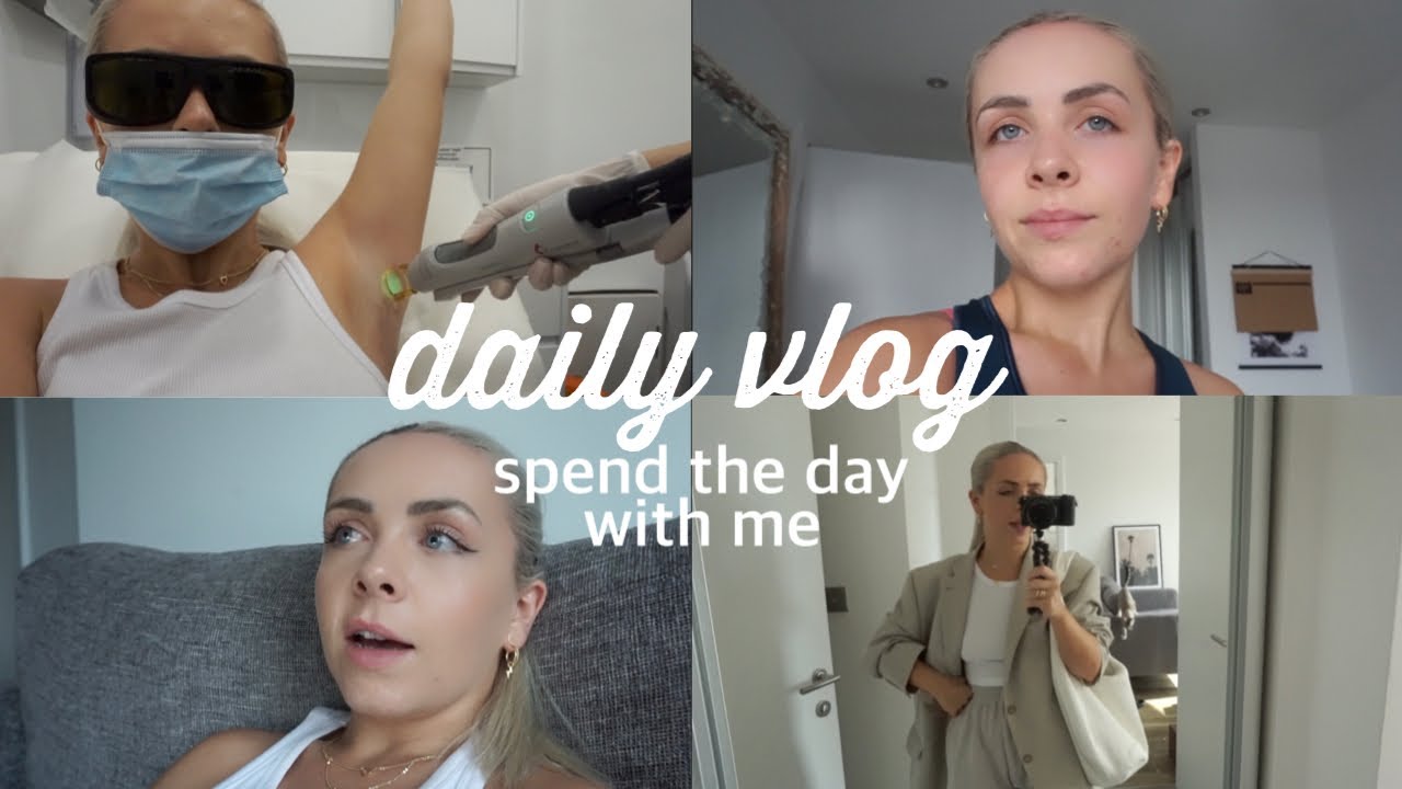 LASER HAIR REMOVAL & TIK TOK MANCHESTER VLOG! SPEND THE DAY WITH ME