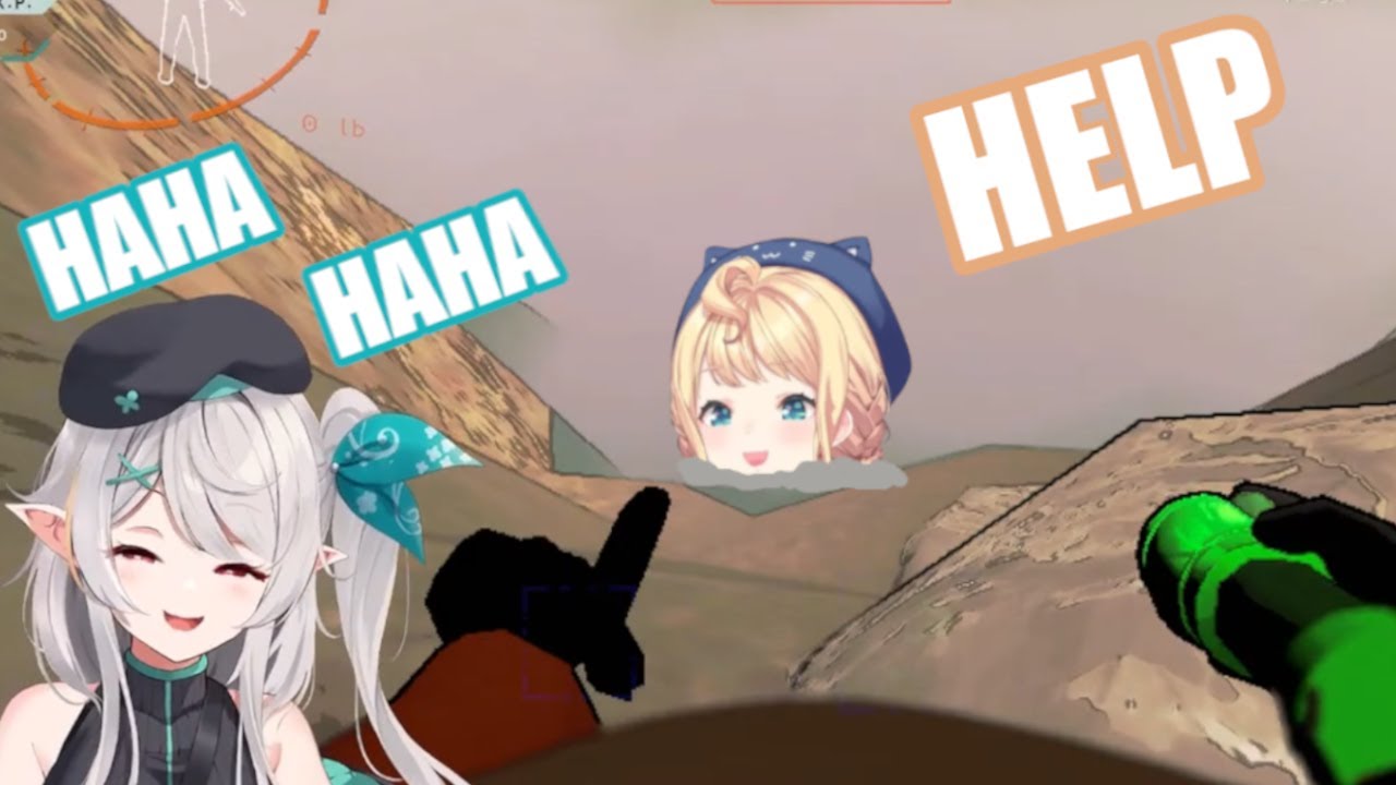 Pomu laughs while Millie drowns in Lethal Company【NIJISANJI EN】