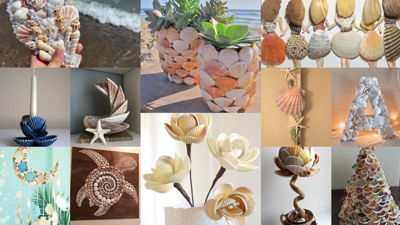 Sea Shell Art and craft Ideas | Stunning Crafts You Must Try ...