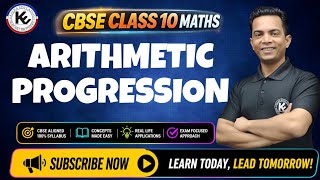 Class 10 Maths  Chapter 5 | Arithmetic Progression (A.P.) Full Explanation I Part - 1