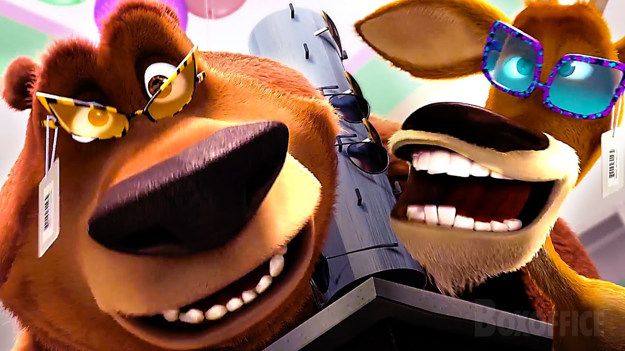 El oso y el ciervo hacen un lío en el minimercado | Amigos Salvajes | Clip en Español