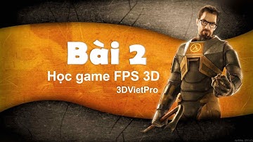 Học làm game - Bài 2: Gọi hành động bắn súng cho nhân vật