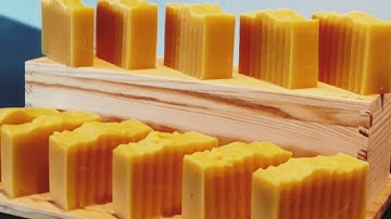 How to make real cold processed dandelion soap