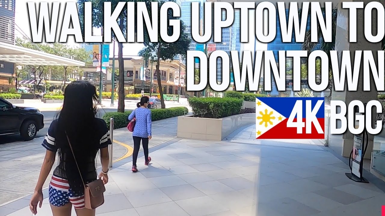 Bonifacio Global City | Walking from Uptown to Downtown, shopping in BGC and the New Mercato market