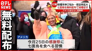 【アメリカ】七面鳥”無料配布