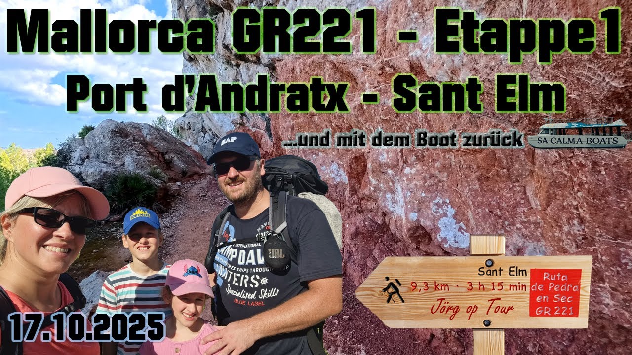 Mallorca | GR221 Etappe1 | Wanderung von Port d’Andratx - Sant Elm