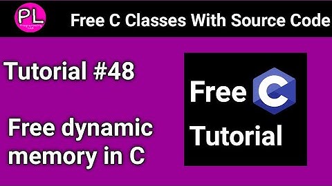 How to Free memory in C? | How to free memory allocate by malloc? | How to release dynamic memory?