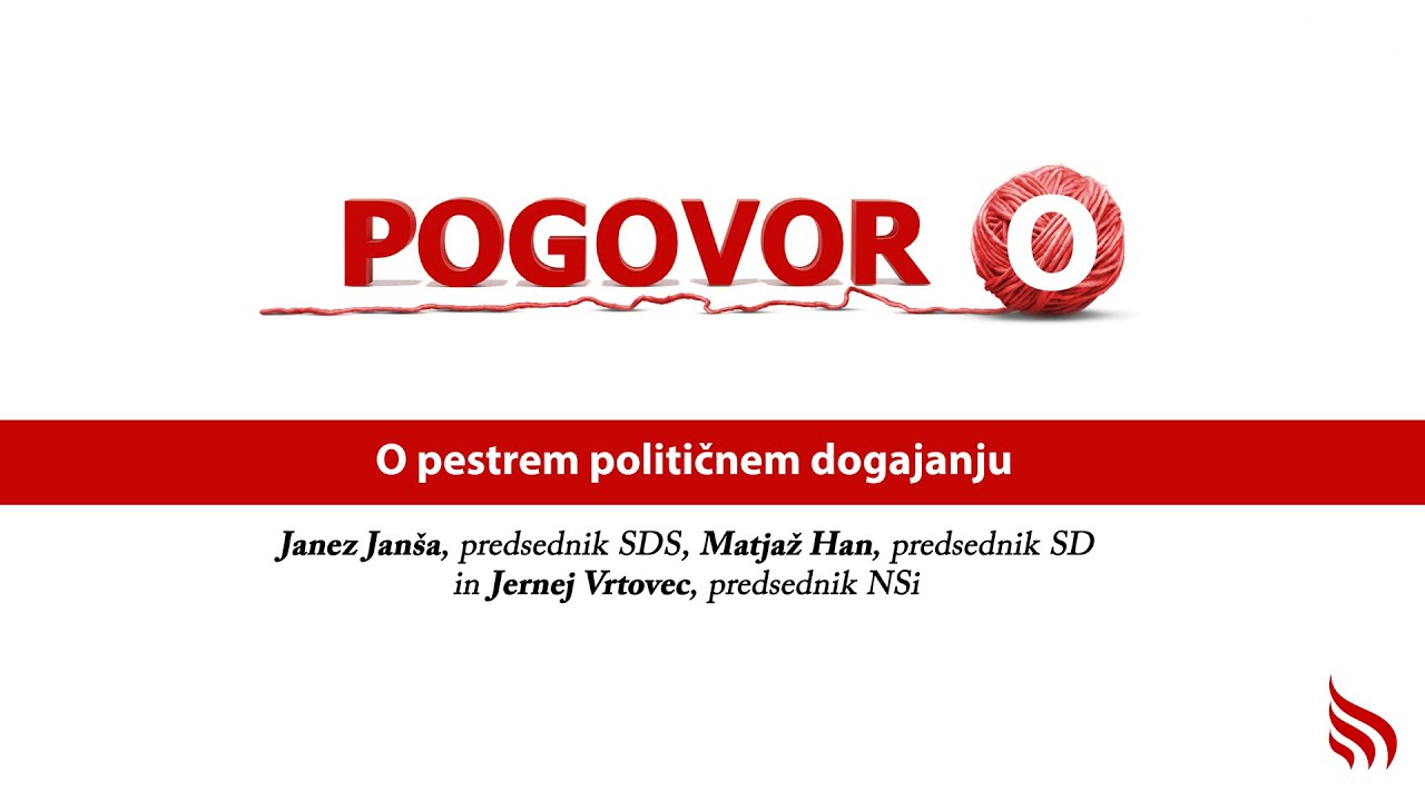 Janša, Han in Vrtovec o pestrem političnem dogajanju in vladnih “bonbončkih”