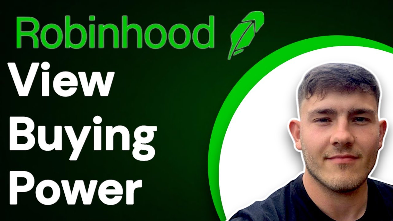 How to See Buying Power on Robinhood (2025 Guide)
