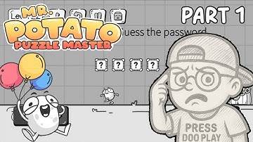 Oh I Hate This Door! | Mr.Potato: Puzzle Master | Funny & Relaxing No Commentary Playthrough Part 1