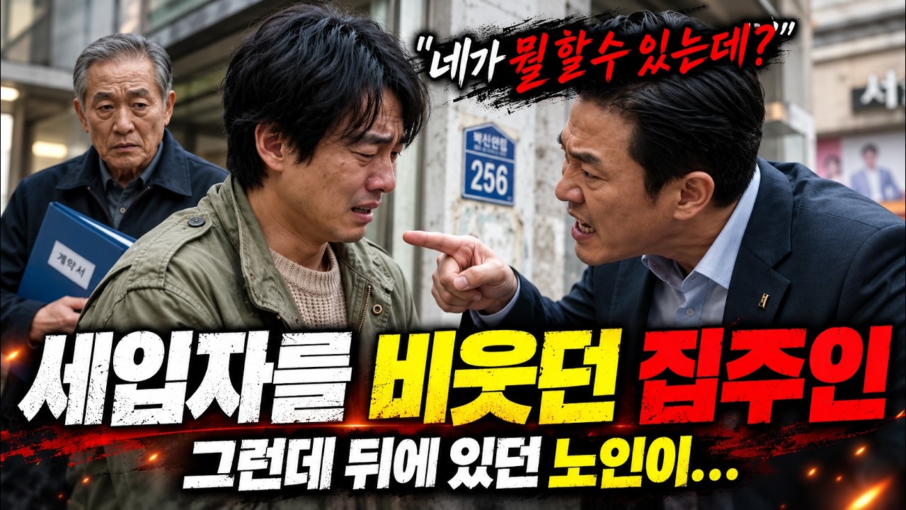“내 돈 받고 일하면서 누구 편을 들어?” 경비원 해고하겠다던 악덕 임대업자의 최후