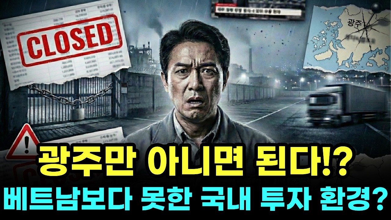 삼성이 멕시코로, 롯데가 안성으로... 기업들이 호남을 '지뢰밭'이라 부르는 진짜 이유