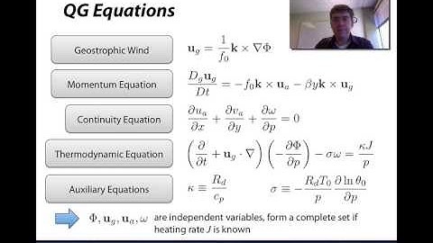 AtmosphericDynamics Chapter05 Part02 EquationsOfQGTheory