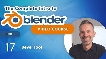 Blender Beginner Tutorial – Bevel Tool