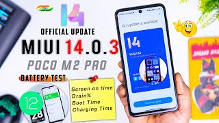 Poco M2 Pro MIUI 14.0.3 Battery Charging Test, Better than old one ? | Official MIUI 14 UPDATE