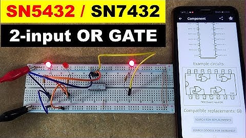 {1006} SN7432 SN5432 Quadruple 2-input OR gate