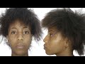 WOW🔥GLAM 👆💄🔥BEAUTIFUL CLIENT 👉MELANIN WOC HAIR AND MAKEUP TRANSFORMATION MAKEUP TUTORIAL