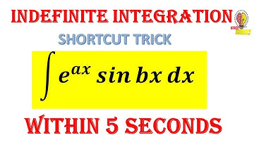 INDEFINITE INTEGRATION Shortcut Tricks for IIT JEE / BHU /JMI Part 2b Study Buddy