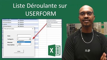 Liste Déroulante Formulaire EXCEL ( USERFORM )