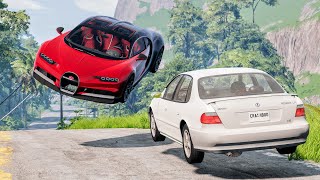 High Speed Traffic Car Crashes #130 - BeamNG Drive | CrashBoomPunk
