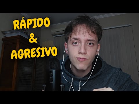 ASMR BIEN RAPIDIÑO Y AGRESIVO PARA SENTIR LOS TINGLES DEL CIELO ABSOLUTO