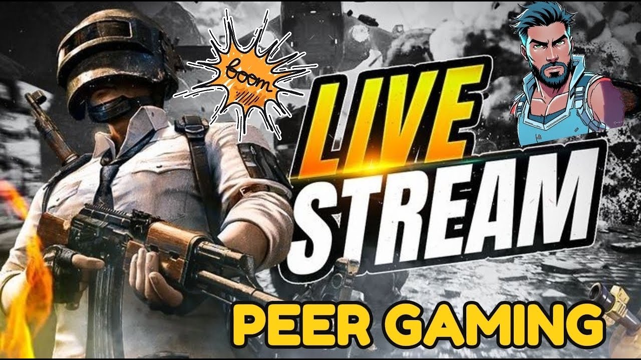 PUBG MOBILE RUSH GAME PEER G ON LIVE 💚